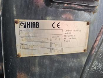 DAF DAF CF 440 6x2 HIAB Z KRAAN + HAAKARM SYSTEEM